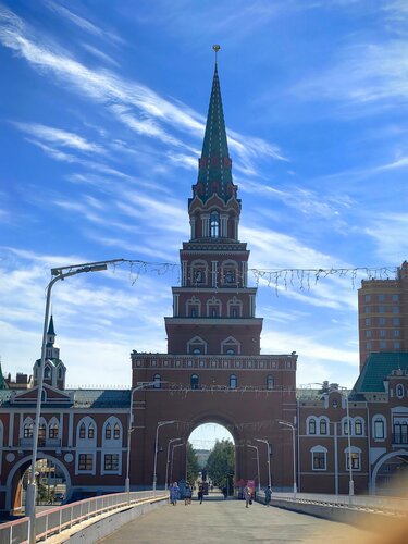 Landmark, attraction Spasskaya Tower, Yoshkar‑Ola, photo