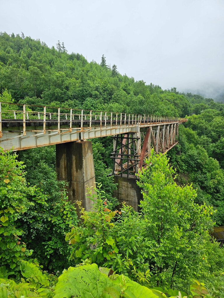 Landmark, attraction Чёртов мост, Sakhalin District, photo