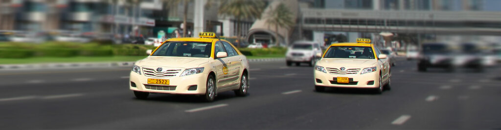 Transport company, car depot National Taxt, Dubai, photo