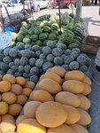 Mangʻit dekhkan bazaar (Republic of Karakalpakstan, Amudarya District, Mangit, Navoiy mahalla fuqarolar yig'ini) ، سوق المزارعين