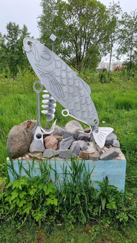 Monument, memorial Памятный знак рыбакам, Valday, photo