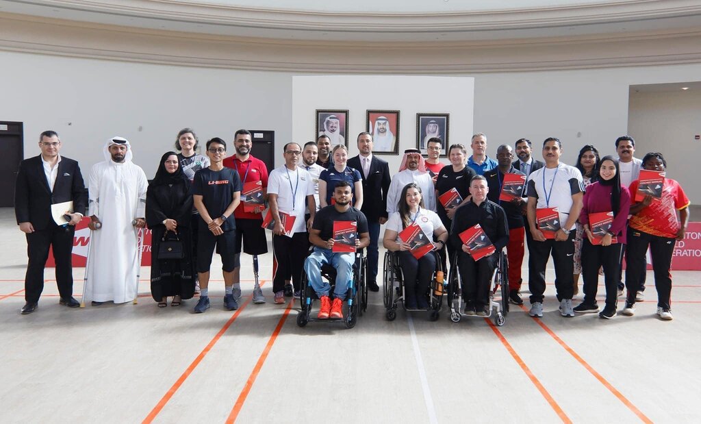 Sports association Westablishment Asia Para Federation, Sharjah, photo