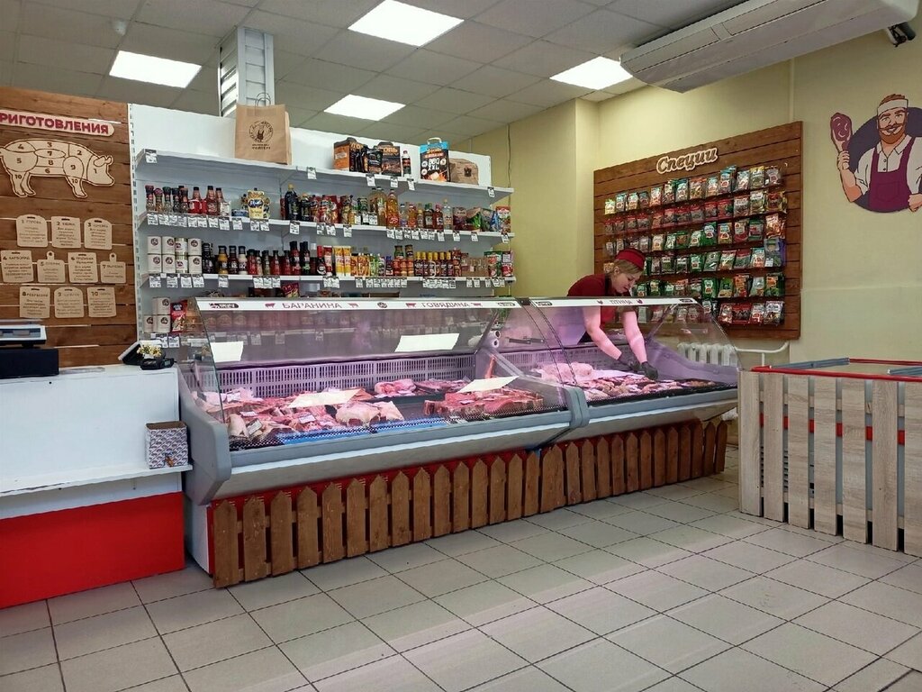 Магазин мяса, колбас Мясные угодья, Ижевск, фото