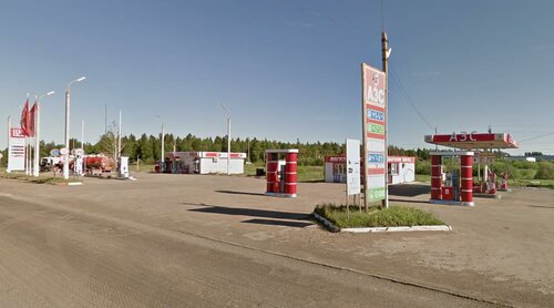 Gas station Lukoil, Chernushka, photo