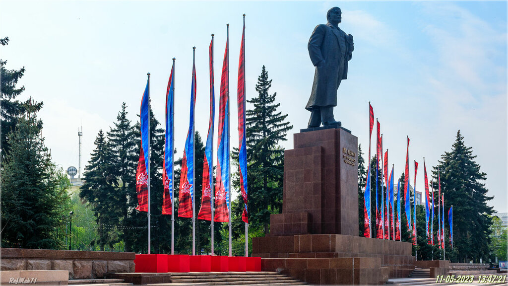 Жанровая скульптура Памятник В.И. Ленину, Челябинск, фото