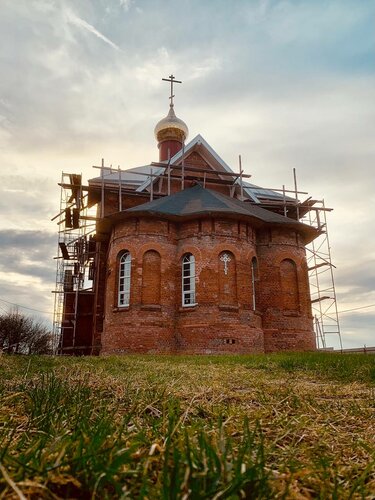 Orthodox church Church of the Holy Martyrs Guriy, Samon and Aviv, Kaluga Oblast, photo