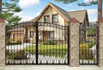 Koval (Stankozavodskaya Street, 7), wrought iron
