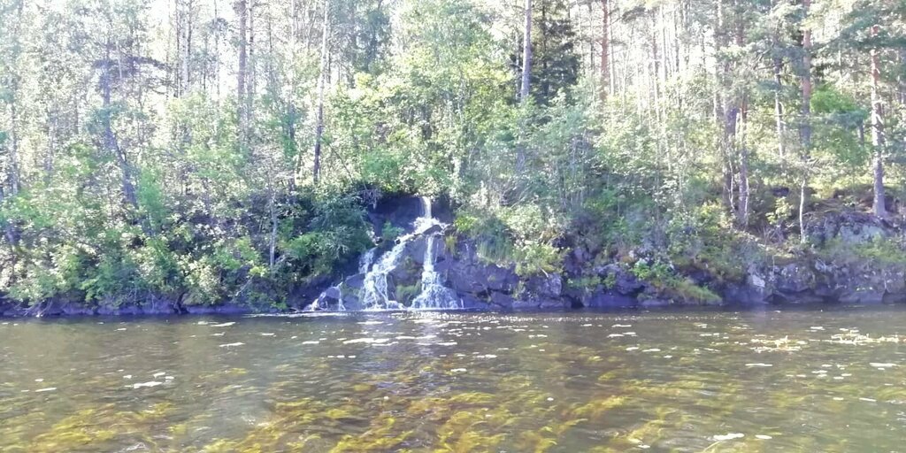 Waterfall Водопад Надежда, Republic of Karelia, photo