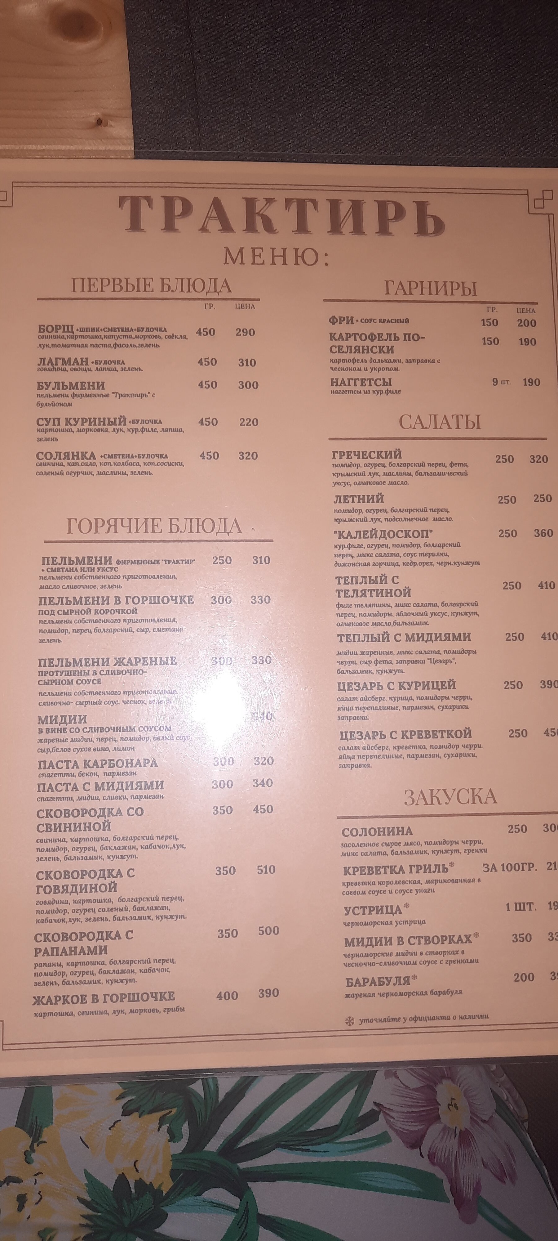 Фото Трактиръ