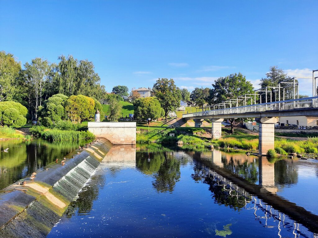 Парк культуры и отдыха парк Строителей, Псков, фото