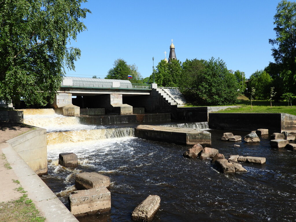 Достопримечательность Плотина Гаусмана, Сестрорецк, фото