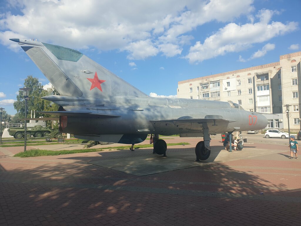 Памятник технике Истребитель Миг-21СМТ, Бор, фото