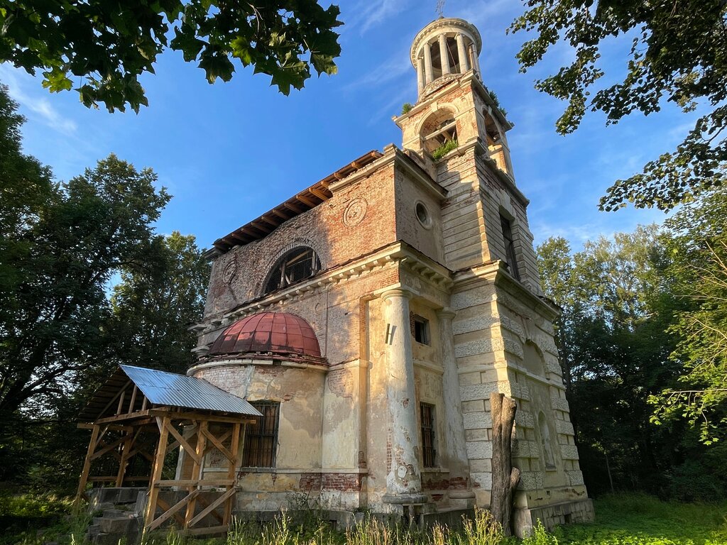 Orthodox church Tserkov Ikony Bozhiyey Materi Vladimirskaya V Gornitsakh, Tver Oblast, photo