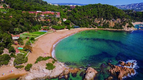 Внешний вид отеля Hotel Santa Marta в Льорет-де-Маре, фото 5