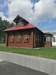 Макет дома Валентины Терешковой (Yaroslavl Region, Tutayevskiy munitsipalny okrug, Chyobakovskoye selskoye poseleniye, posyolok Nikulskoye), landmark, attraction