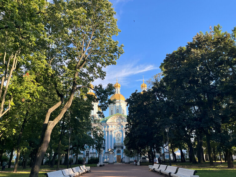Сквер Никольский сад, Санкт‑Петербург, фото