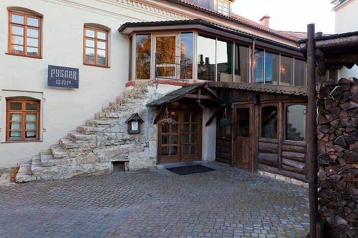 Bar, pub Rublev Bar, Pskov, photo