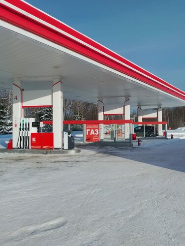 Gas station Lukoil, Moscow and Moscow Oblast, photo