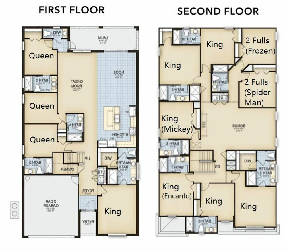 Фото Bella Vida 12br Luxury Family Villa With Pool SPA Near Disney 182