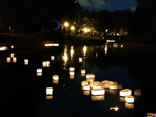 Фестиваль бенгальских огней и световое шоу в Юсуповском саду-2023