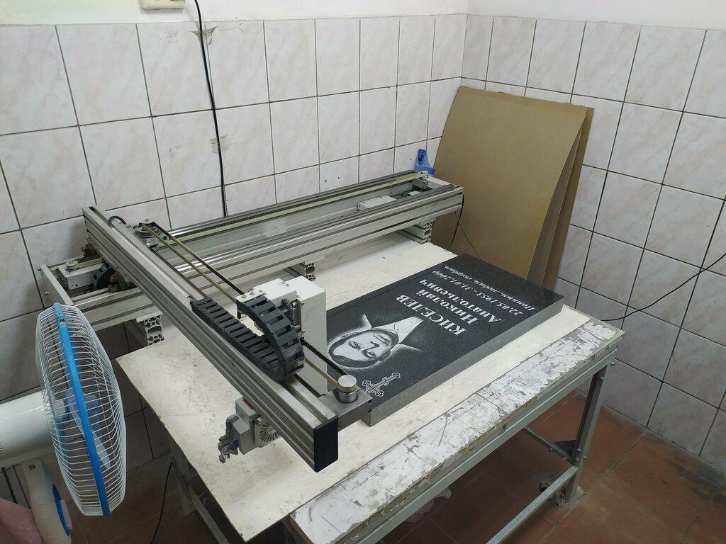 Production of tombstones Memorialnaya kompaniya Veteran, Cherepovets, photo