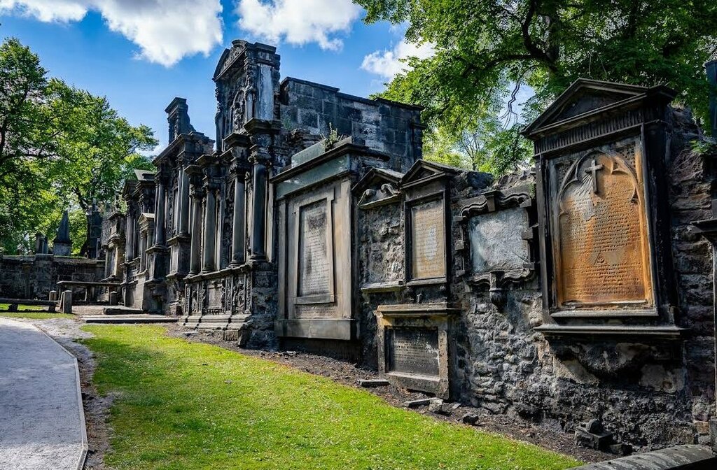 Landmark, attraction Грейфрайарс Киркярд Эдинбург, Edinburgh, photo