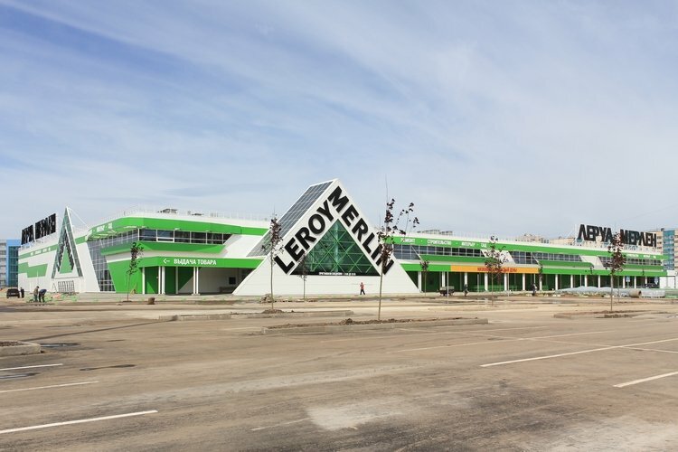 Леруа мерлен казань график 1 января Panorama: Leroy Merlin, construction hypermarket, Russia, City of Kazan, Fatykha