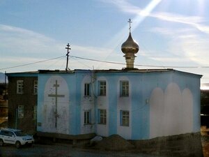 Церковь Почаевской иконы Божией Матери (Чукотский автономный округ, Анадырский район, посёлок городского типа Угольные Копи, Финская улица), православный храм в Чукотском автономном округе