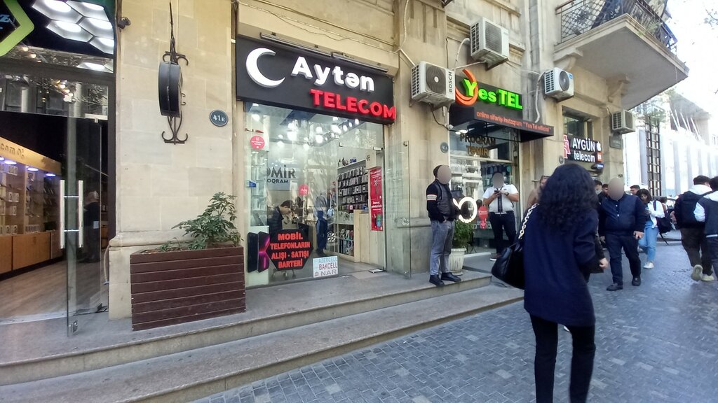 متجر للهواتف المحمولة Bakcell telefon temiri ، باكو، صورة