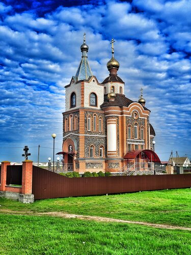 كنيسة أرثوذكسية Церковь святого Николая Чудотворца ، محافظة غوميل، صورة