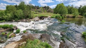 Водопад Чардымские камни (Saratov Region, reka Chardym), cascada