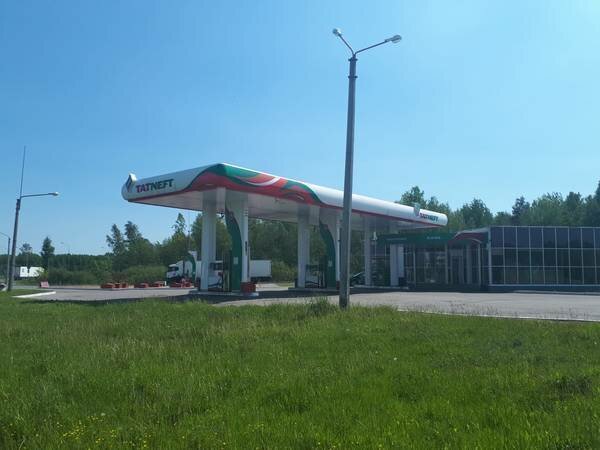 Gas station Tatneft, Saint‑Petersburg and Leningrad Oblast, photo