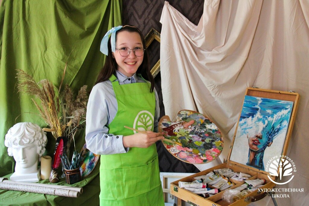 مدرسة الفنون Art school of Anastasia Kornilova ، ، صورة