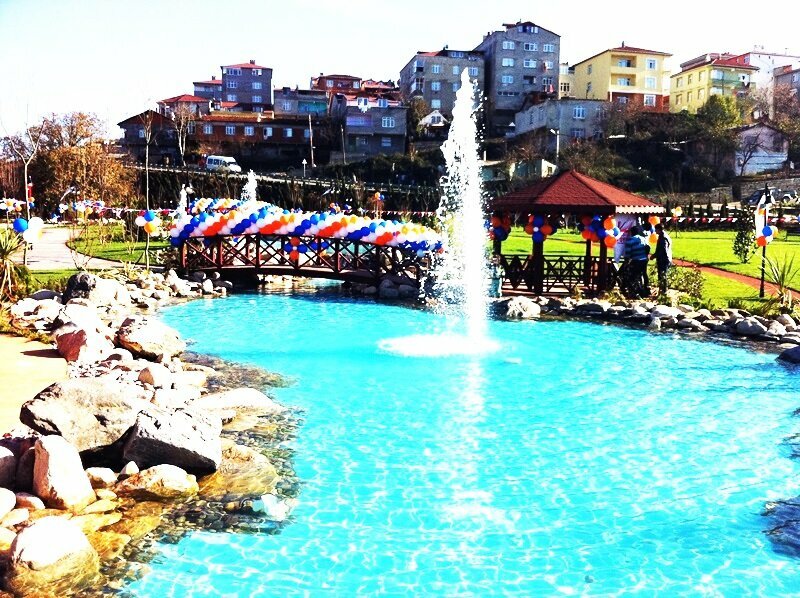 Landscape design Ankara Waterfall, Ankara, photo