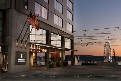 Внешний вид отеля Four Seasons Seattle в Сиэтле, фото 1
