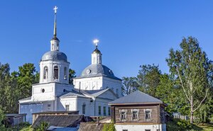 Preobrazheniya Gospodnya Church (Kirov Region, Sanchurskiy munitsipalny okrug, selo Gorodishche), orthodox church