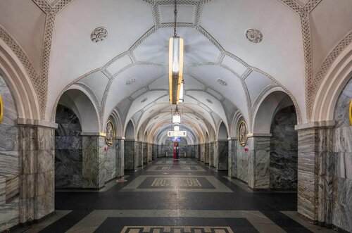 Park Kultury (Moscow, Koltsevaya Line, Park Kultury metro station), metro station