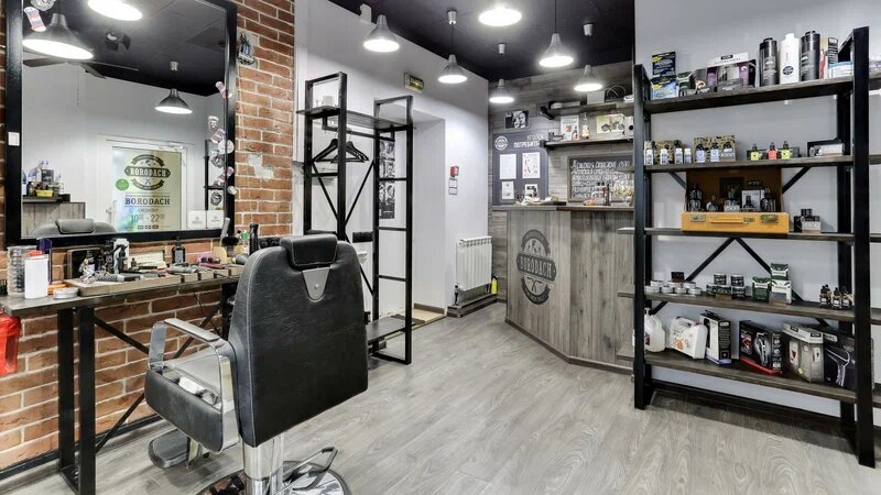 Barber shop Borodach, Moscow, photo