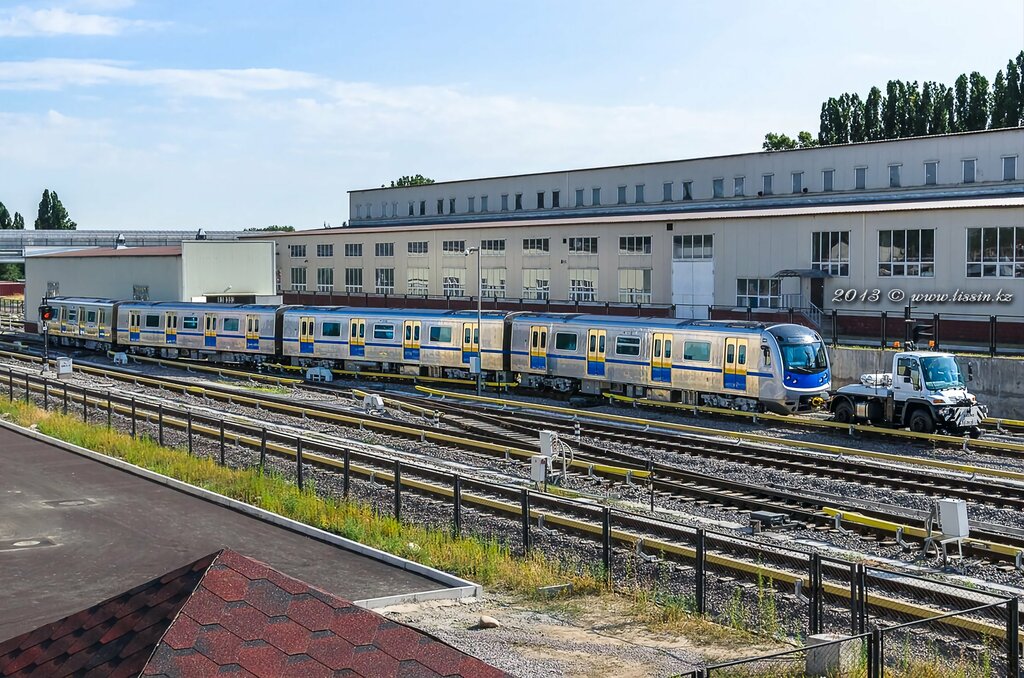 Railway operations and maintenance Elektrodepo Tch-1 Rajymbek batyr, Almaty, photo