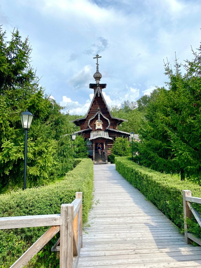Orthodox church Church of St. Sergius of Radonezh at the Gremyachy waterfall, Moscow and Moscow Oblast, photo
