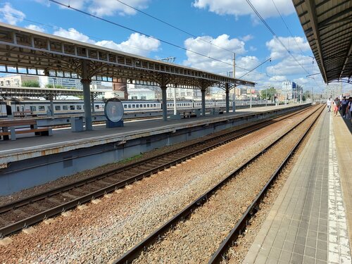 Railway station Savyolovsky railway terminal, Moscow, photo