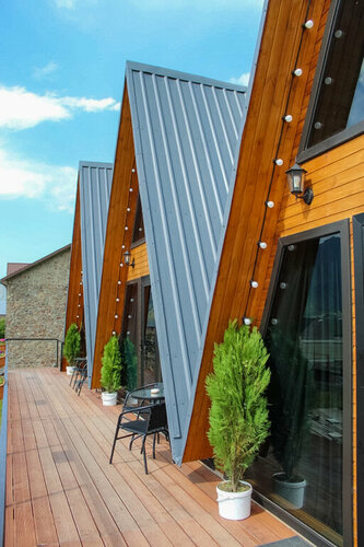 Внешний вид отеля Pyramid Kazbegi в Степанцминде (Казбеги), фото 4