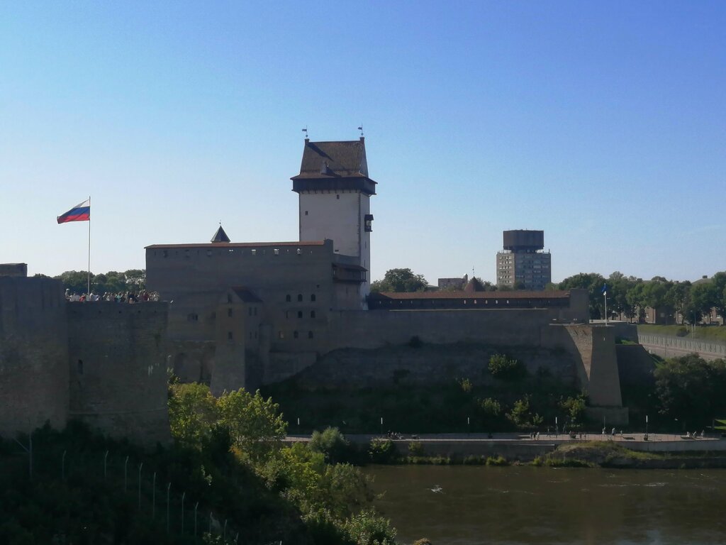 Landmark, attraction Narva kindlus, Narva, photo