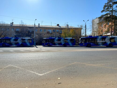 Управление городским транспортом и его обслуживание Читинское троллейбусное управление, Чита, фото