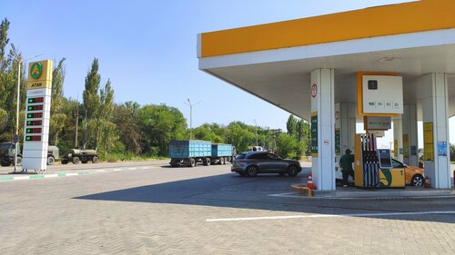 Gas station Atan, Republic of Crimea, photo
