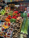 Boqueria (Comunidad Autònoma de Cataluña, Barcelona, Plaça de Sant Josep), farmers' market