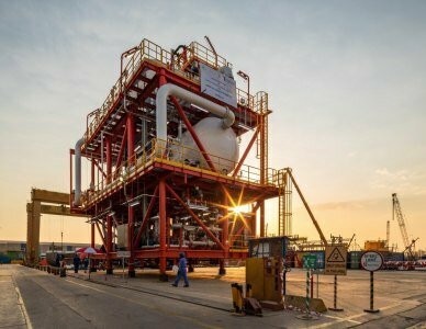 Industrial construction Fabtech International, Dubai, photo