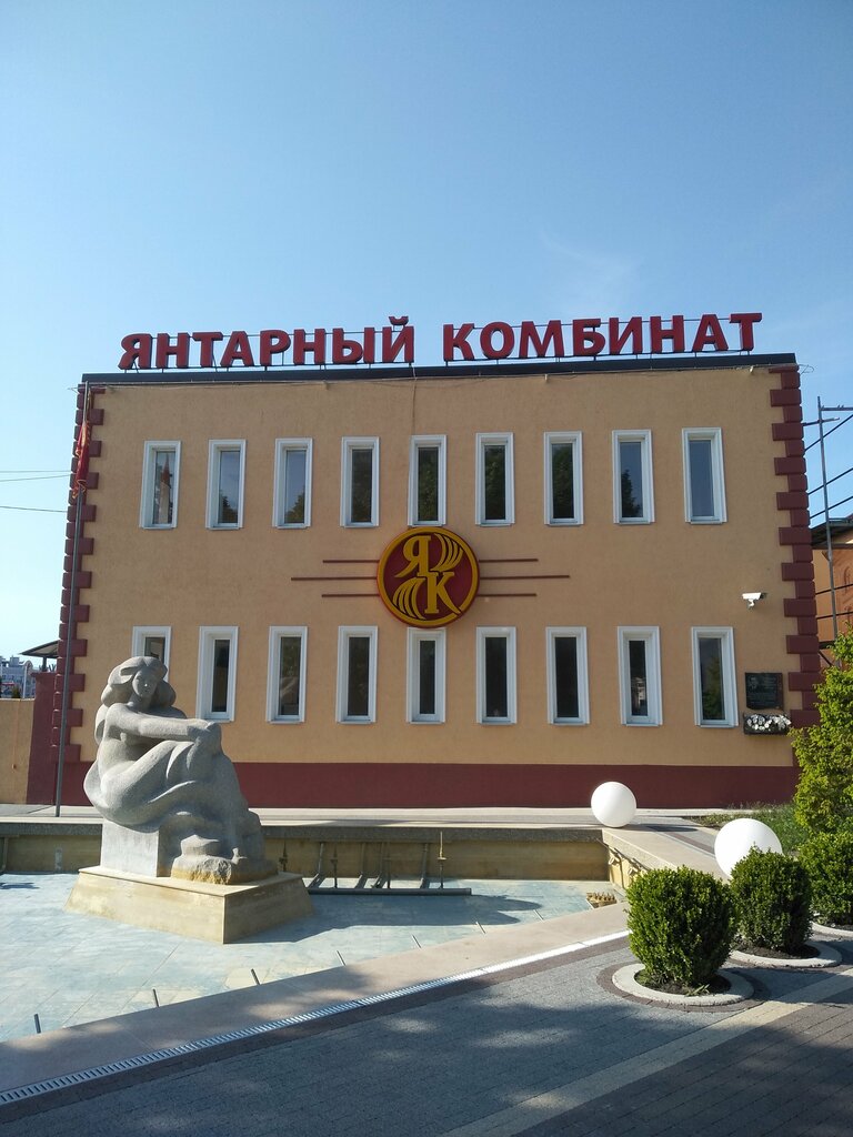 Добыча природных ресурсов Калининградский Янтарный комбинат, Калининградская область, фото