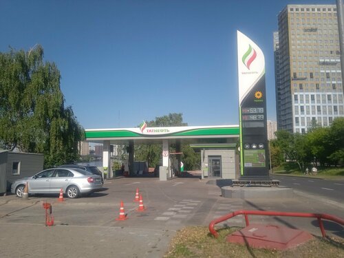 Gas station Tatneft, Moscow, photo
