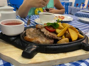 Taverna Santorini (Moscow Region, Sergiyevo-Posadskiy Urban District, A-108, 114-y kilometr, 2), restaurant